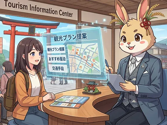 AI観光案内イメージ